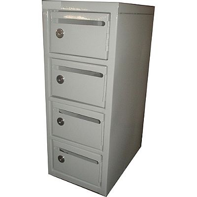 Caixa de Correspondncia com 4 lugares